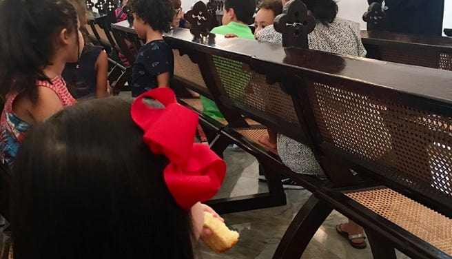 Children of the Coptic Orthodox Church of Singapore enjoying Sunday School